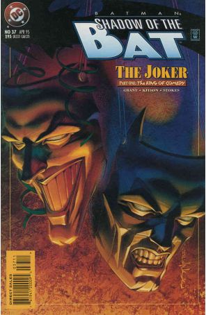 Batman: Shadow of the Bat 37 published by DC with cover art by Brian Stelfreeze