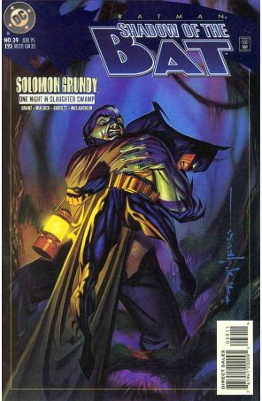 Batman: Shadow of the Bat 39 published by DC with cover art by Brian Stelfreeze
