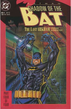 Batman: Shadow of the Bat 4 published by DC with cover art by Brian Stelfreeze