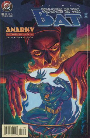 Batman: Shadow of the Bat 40 published by DC with cover art by Brian Stelfreeze