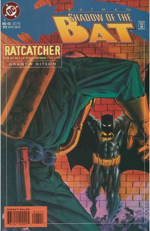 Batman: Shadow of the Bat 43 published by DC with cover art by Brian Stelfreeze