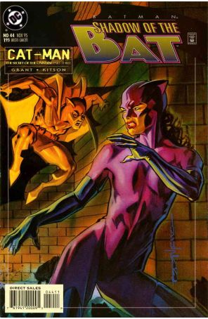 Batman: Shadow of the Bat 44 published by DC with cover art by Brian Stelfreeze