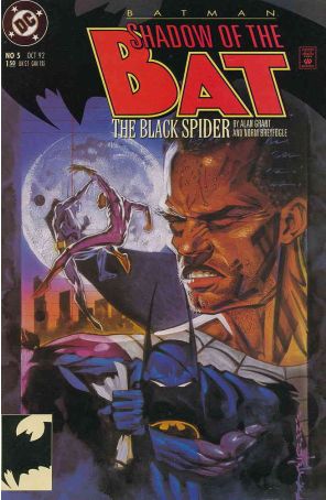 Batman: Shadow of the Bat 5 published by DC with cover art by Brian Stelfreeze