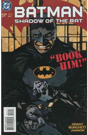 Batman: Shadow of the Bat 55 published by DC with cover art by John Paul Leon