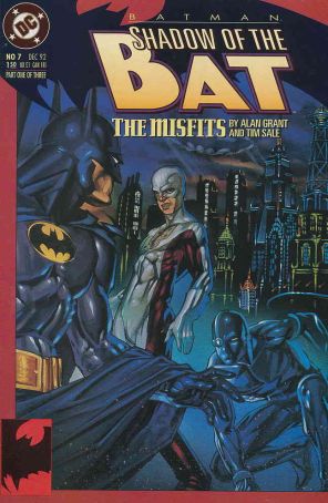 Batman: Shadow of the Bat 7 published by DC with cover art by Brian Stelfreeze
