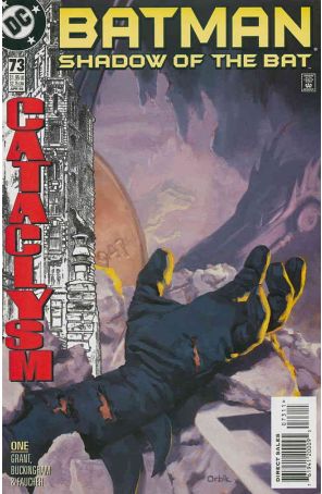 Batman: Shadow of the Bat 73 published by DC with cover art by Glen Orbik