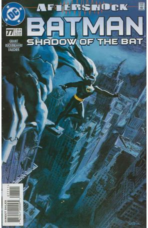 Batman: Shadow of the Bat 77 published by DC with cover art by Glen Orbik