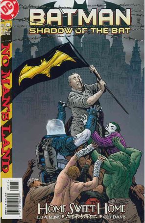 Batman: Shadow of the Bat 86 published by DC with cover art by Guy Davis