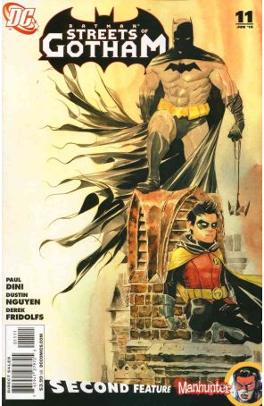 Batman: Streets of Gotham 11 published by DC with cover art by Dustin Nguyen