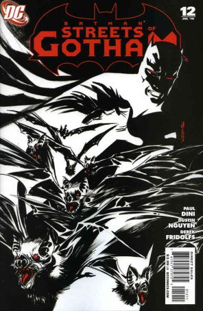 Batman: Streets of Gotham 12 published by DC with cover art by Dustin Nguyen