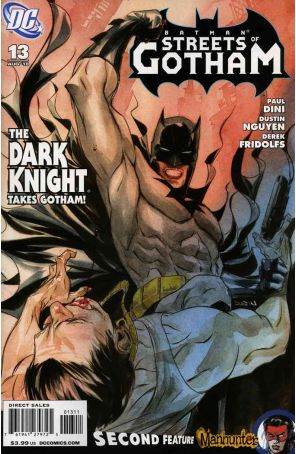 Batman: Streets of Gotham 13 published by DC with cover art by Dustin Nguyen