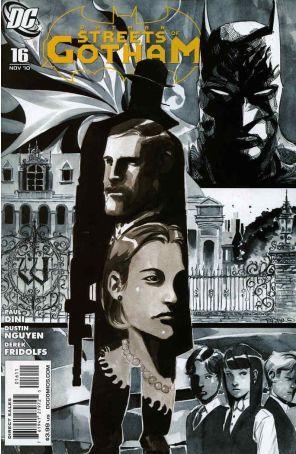 Batman: Streets of Gotham 16 published by DC with cover art by Dustin Nguyen
