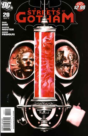 Batman: Streets of Gotham 20 published by DC with cover art by Dustin Nguyen