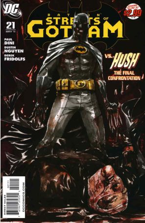 Batman: Streets of Gotham 21 published by DC with cover art by Dustin Nguyen