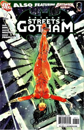 Batman: Streets of Gotham 7 published by DC with cover art by Dustin Nguyen