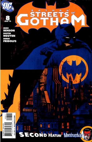 Batman: Streets of Gotham 8 published by DC with cover art by Dustin Nguyen