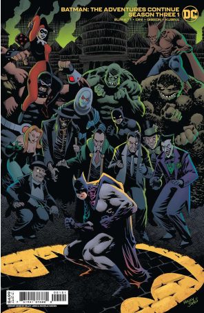Batman: The Adventures Continue Season Three 1A published by DC with cover art by Kelley Jones