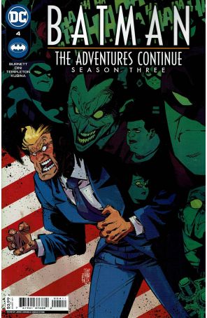 Batman: The Adventures Continue Season Three 4 published by DC with cover art by Jorge Corona
