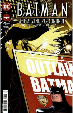 Batman: The Adventures Continue Season Two 6 published by DC with cover art by Jorge Fornes