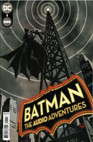 Batman: The Audio Adventures 1 published by DC with cover art by Dave Johnson