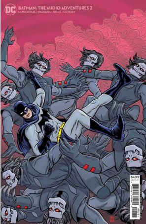Batman: The Audio Adventures 2A published by DC with cover art by Michael Allred