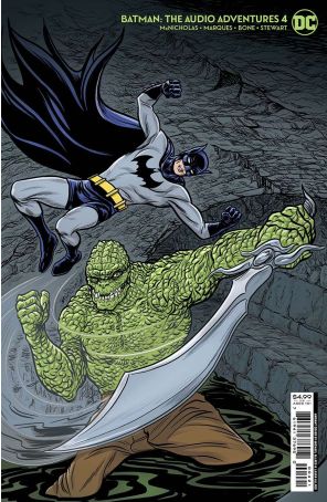 Batman: The Audio Adventures 4A published by DC with cover art by Michael Allred