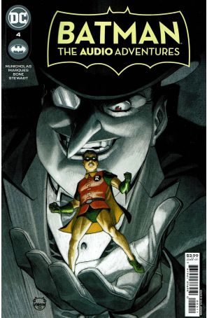 Batman: The Audio Adventures 4 published by DC with cover art by Dave Johnson