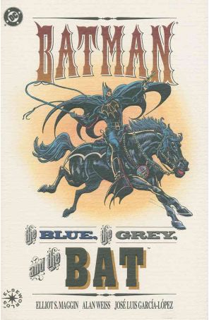 Batman: The Blue, the Grey, and the Bat 1 published by DC with cover art by Alan Weiss