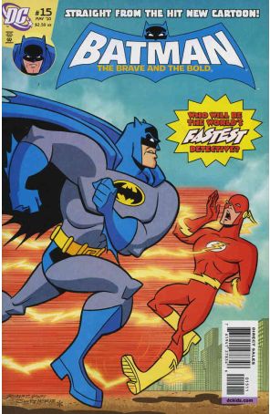 Batman: The Brave and the Bold 15 published by DC with cover art by Robert Pope
