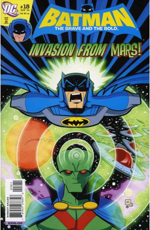 Batman: The Brave and the Bold 18 published by DC with cover art by Eric Jones