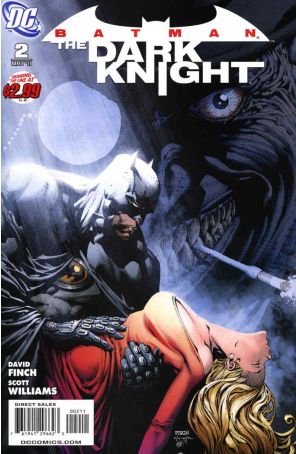 Batman: The Dark Knight (2nd Series) 2 published by DC with cover art by David Finch