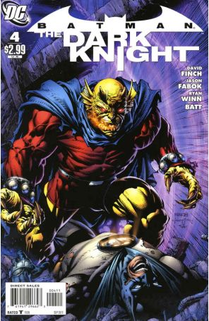 Batman: The Dark Knight (2nd Series) 4 published by DC with cover art by David Finch