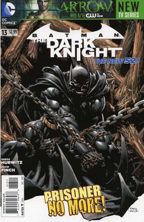 Batman: The Dark Knight (3rd Series) 13 published by DC with cover art by David Finch