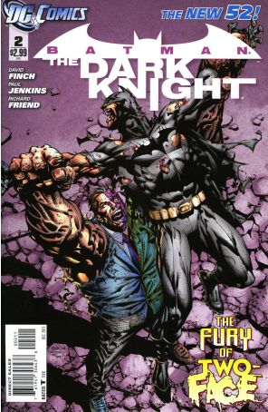 Batman: The Dark Knight (3rd Series) 2 published by DC with cover art by David Finch