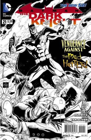 Batman: The Dark Knight (3rd Series) 21A published by DC with cover art by Ethan Van Sciver