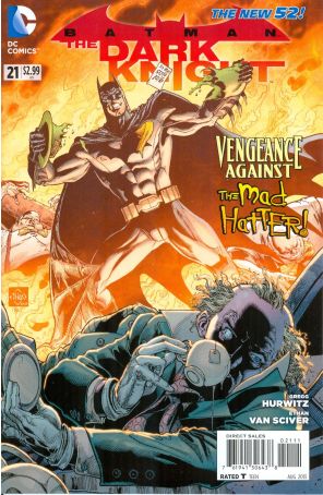 Batman: The Dark Knight (3rd Series) 21 published by DC with cover art by Ethan Van Sciver