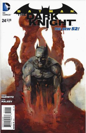 Batman: The Dark Knight (3rd Series) 24 published by DC with cover art by Alex Maleev