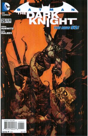 Batman: The Dark Knight (3rd Series) 25 published by DC with cover art by Alex Maleev