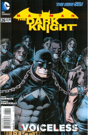 Batman: The Dark Knight (3rd Series) 26 published by DC with cover art by Chris Burnham