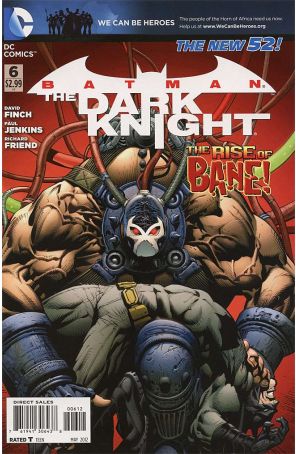 Batman: The Dark Knight (3rd Series) 6 (2nd) published by DC with cover art by David Finch