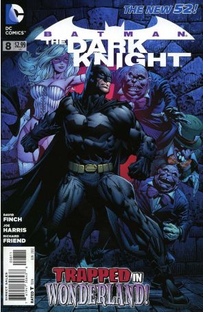 Batman: The Dark Knight (3rd Series) 8 published by DC with cover art by David Finch