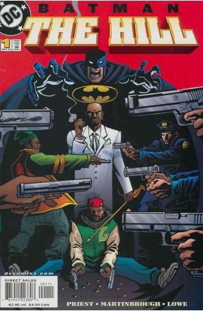 Batman: The Hill 1 published by DC with cover art by Shawn Martinbrough