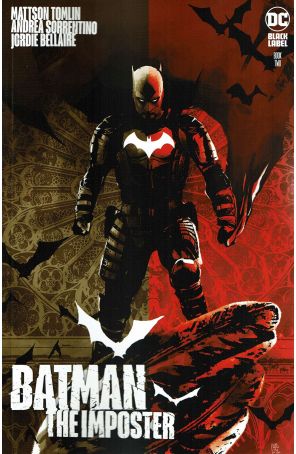 Batman: The Imposter 2 published by DC with cover art by Andrea Sorrentino