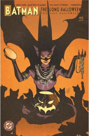 Batman: The Long Halloween: The Last Halloween 10C published by DC with cover art by Adam Hughes