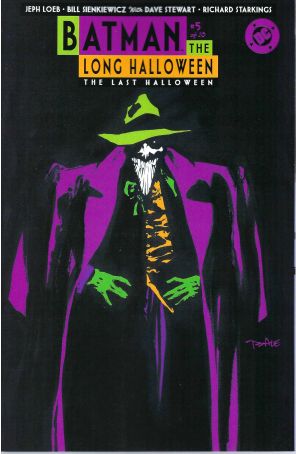 Batman: The Long Halloween: The Last Halloween 5A published by DC with cover art by Tim Sale