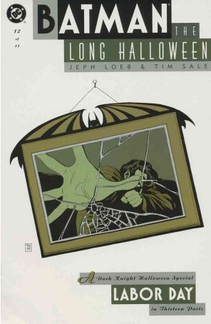 Batman: The Long Halloween 12 published by DC with cover art by Tim Sale