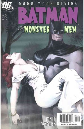 Batman: The Monster Men 5 published by DC with cover art by Matt Wagner