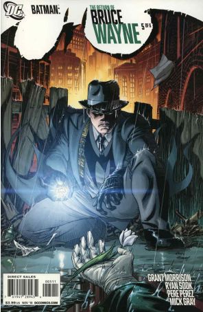 Batman: The Return Of Bruce Wayne 5 published by DC with cover art by Andy Kubert