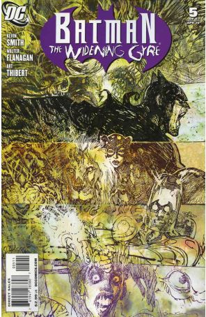 Batman: The Widening Gyre 5 published by DC with cover art by Bill Sienkiewicz