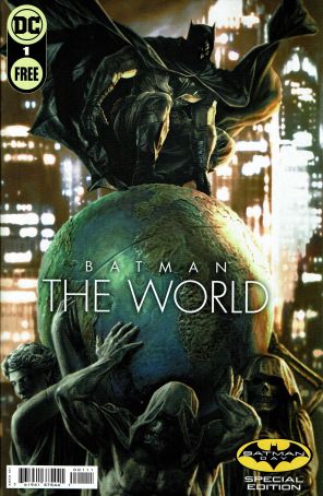 Batman: The World Special 1 published by DC with cover art by Lee Bermejo